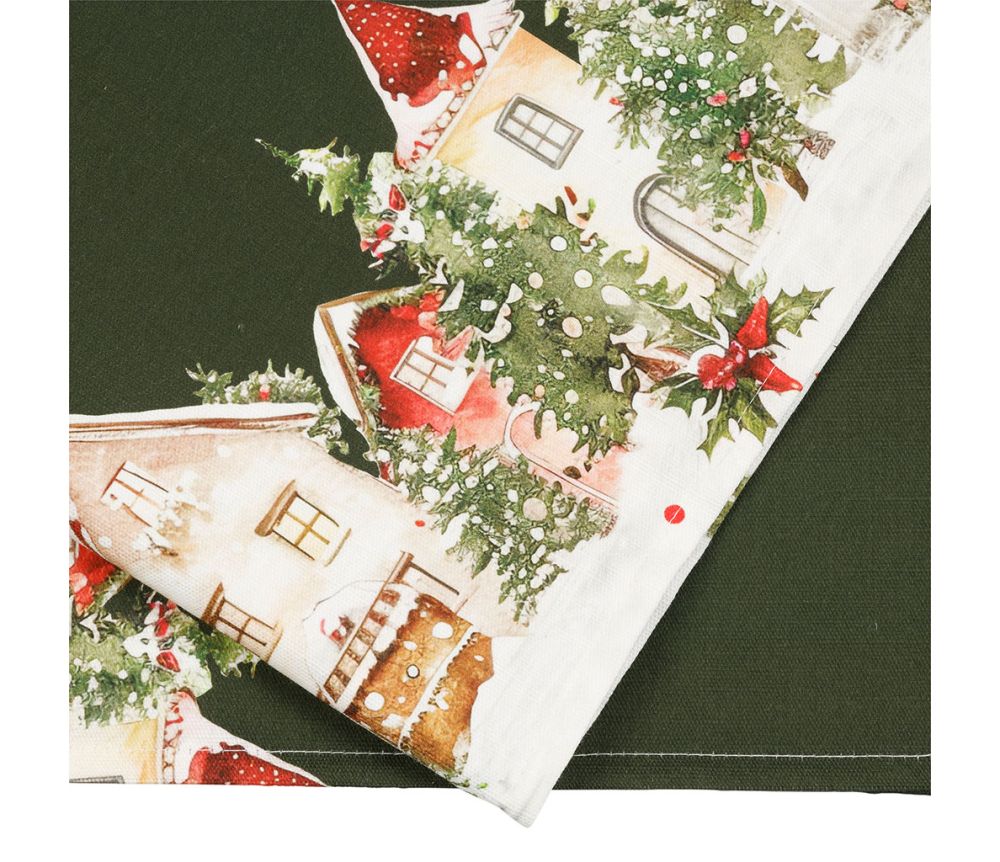 Christmas Houses Table Runner - Distinctly Living