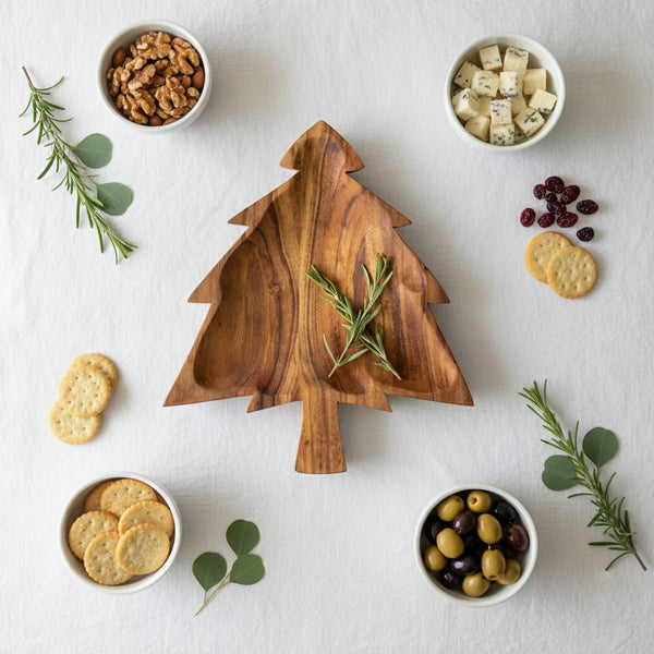 Christmas Tree Nibble Board - Distinctly Living