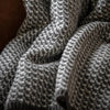 Chunky Cross Knit Throw - Distinctly Living
