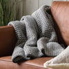 Chunky Cross Knit Throw - Distinctly Living