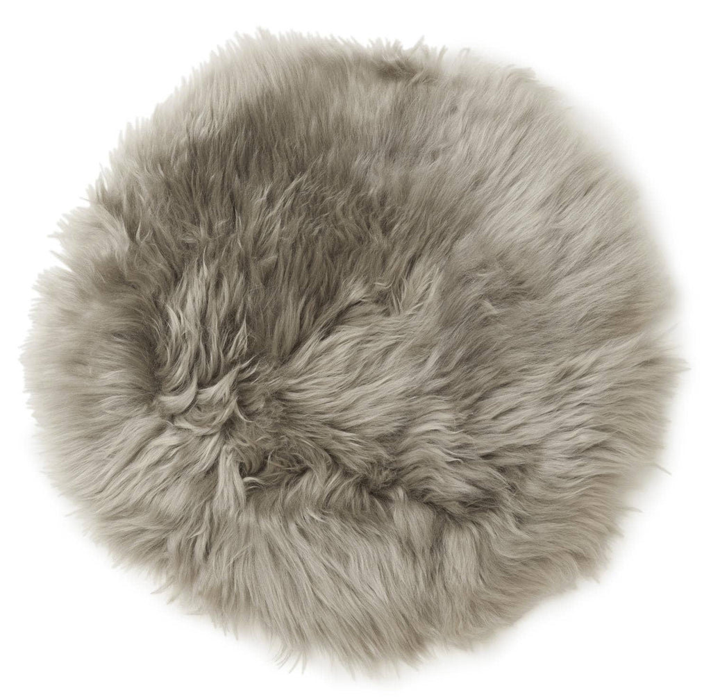 Classic Sheepskin Seat Cover Taupe - Distinctly Living