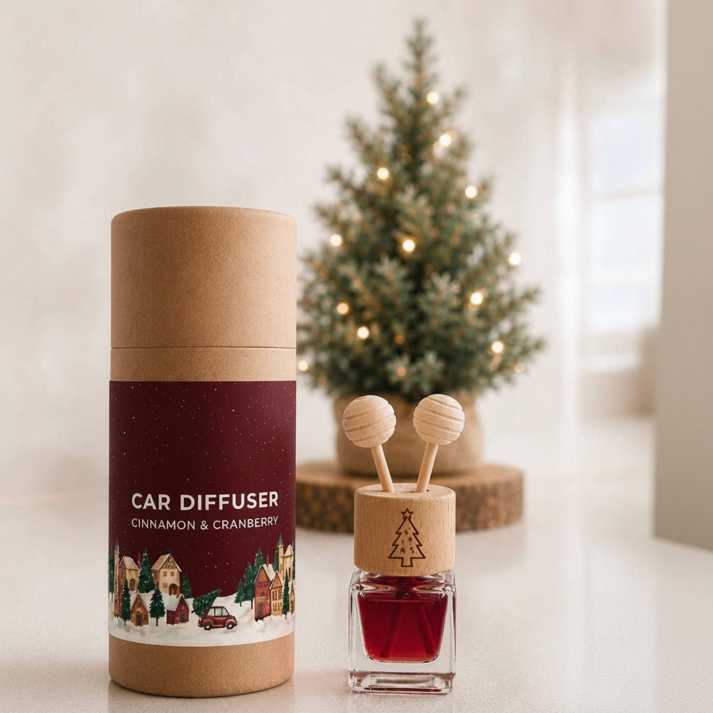 Clip On Car Diffuser - Cinnamon & Cranberry - Distinctly Living