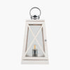 Coastal Lantern Table Lamp - Grey Wash or White - Distinctly Living