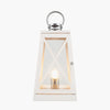 Coastal Lantern Table Lamp - Grey Wash or White - Distinctly Living