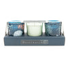 Coastal Shores S/3 Mini Votives with Seasalt Scent - Distinctly Living