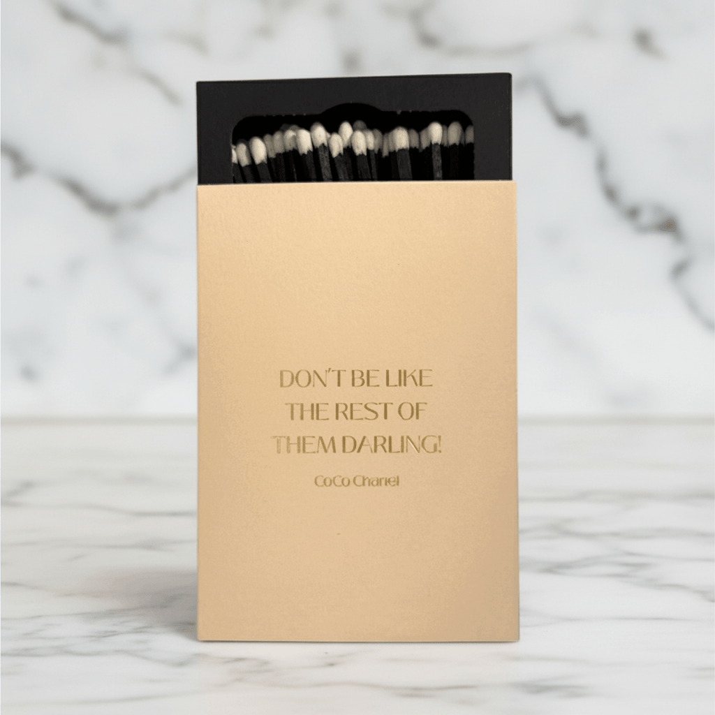 Coco Chanel Darling Matches - Distinctly Living