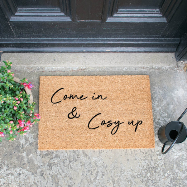 Come in & Cosy up Doormat - Distinctly Living