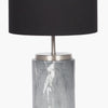 Como Grey Marble Effect Ceramic Short - Table Lamp - Distinctly Living