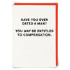 Compensation Greeting Card - Distinctly Living
