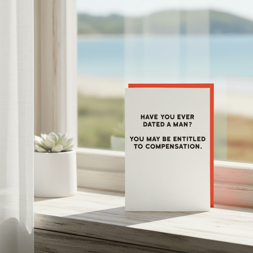 Compensation Greeting Card - Distinctly Living