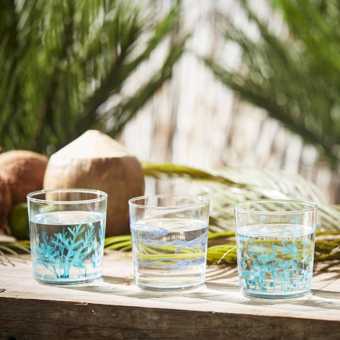 Coral Glass Tumbler - Distinctly Living