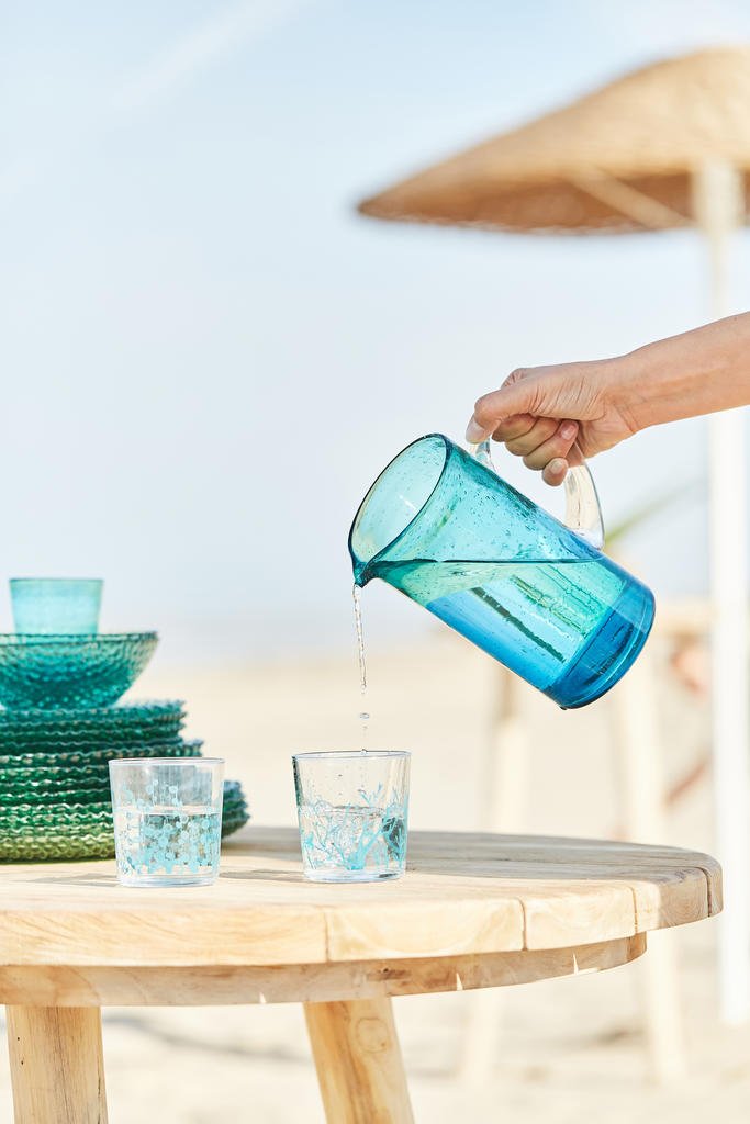 Coral Glass Tumbler - Distinctly Living