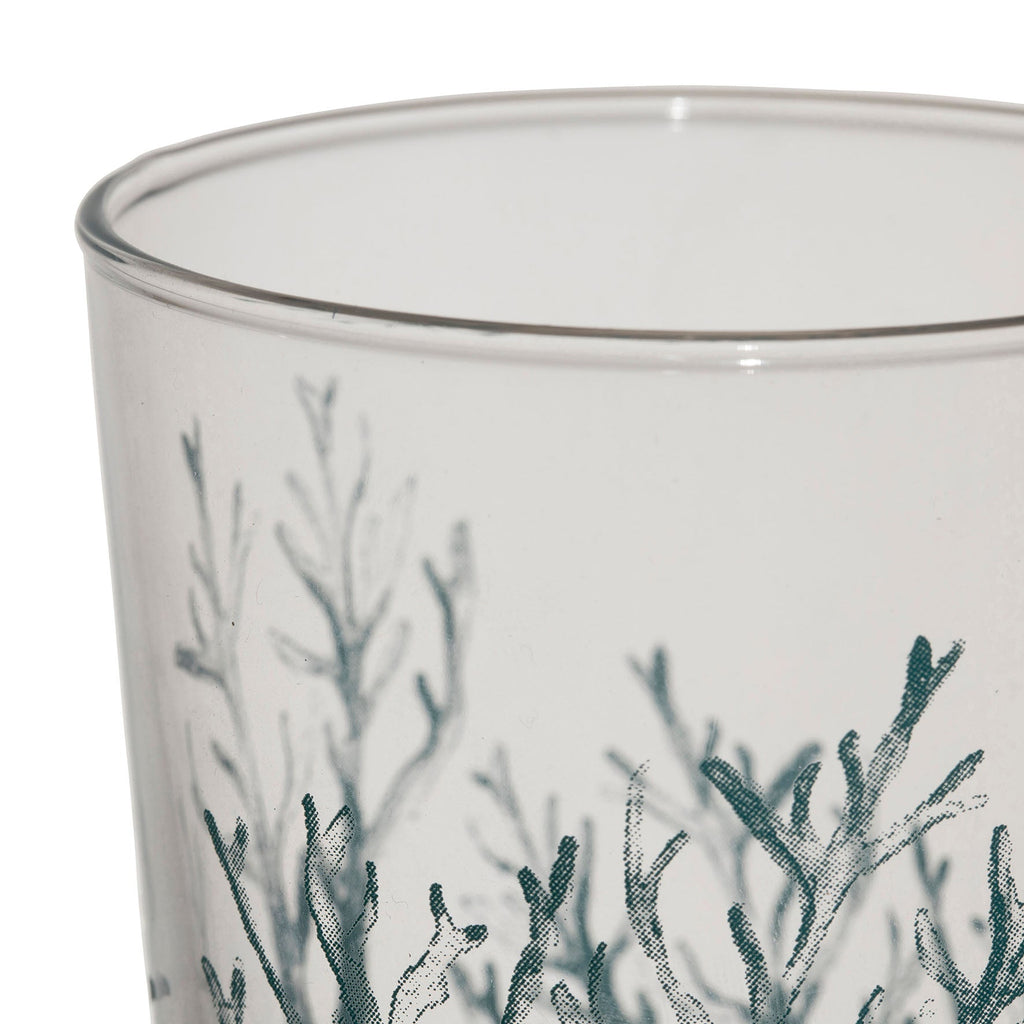 Coral Glass Tumbler - Distinctly Living