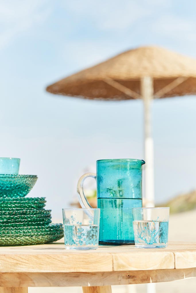 Coral Glass Tumbler - Distinctly Living