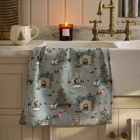 Cosy Christmas Tea Towel - Distinctly Living