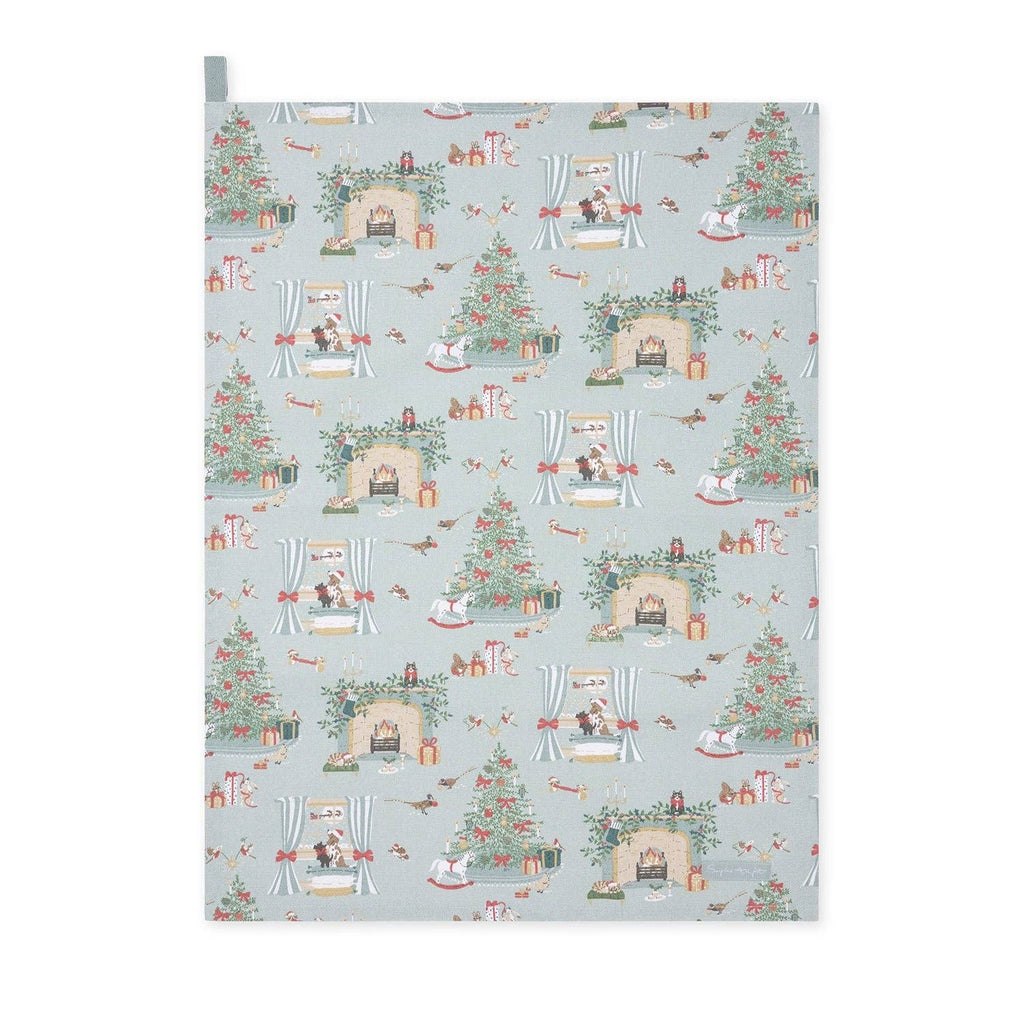Cosy Christmas Tea Towel - Distinctly Living