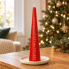Countdown Red & Gold Advent Candle - Distinctly Living