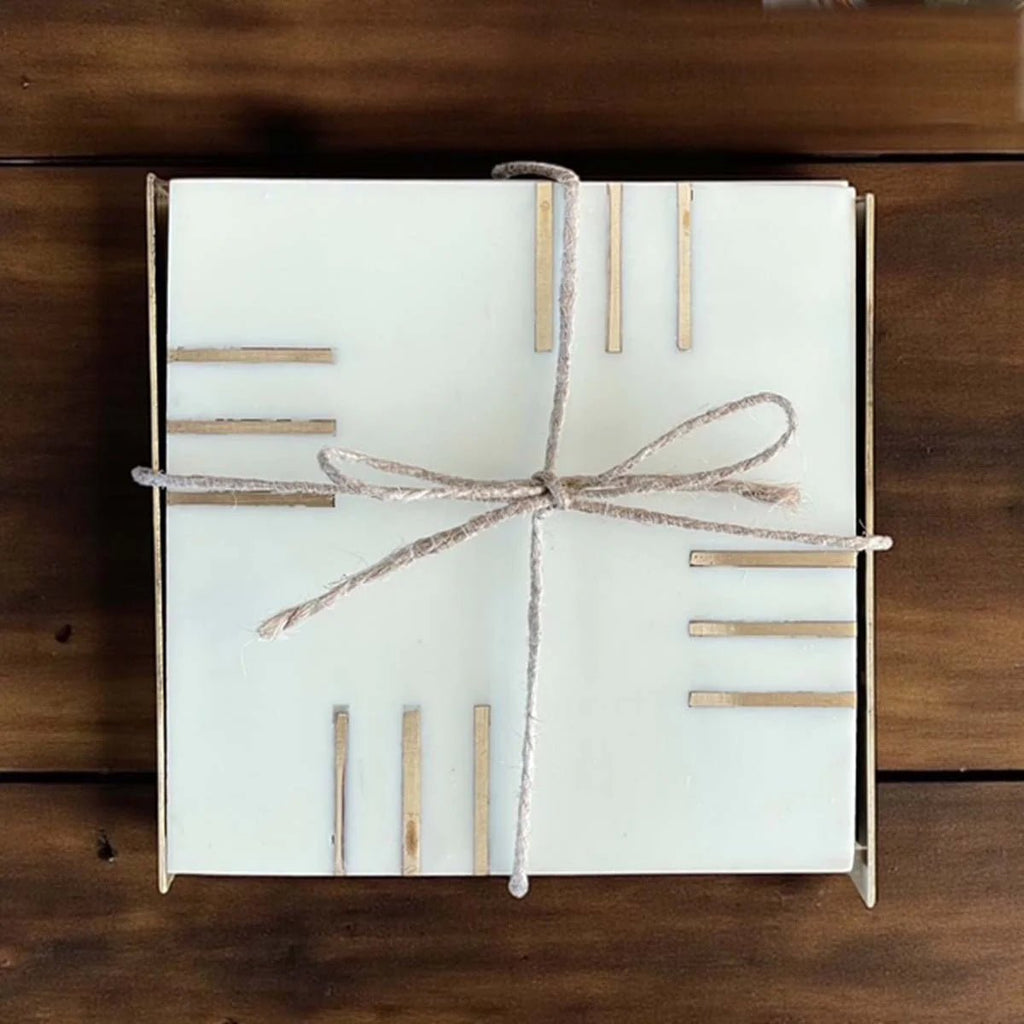 Dash Coasters in Box - Set of 4 - Distinctly Living