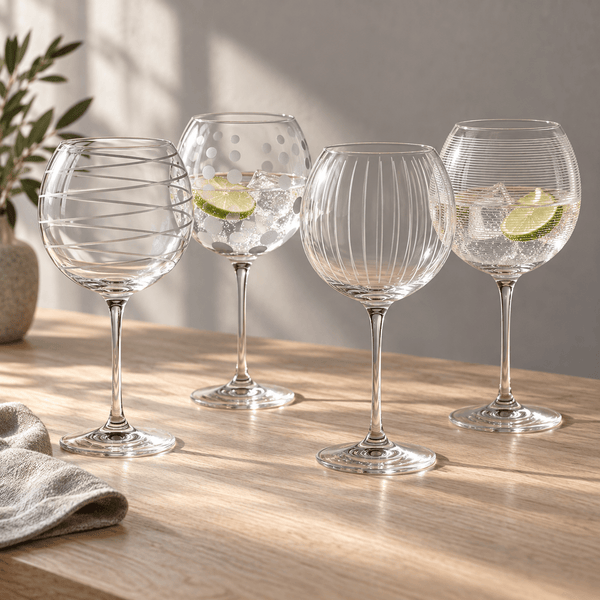 Deco Balloon Glasses - Set of 4 - Distinctly Living