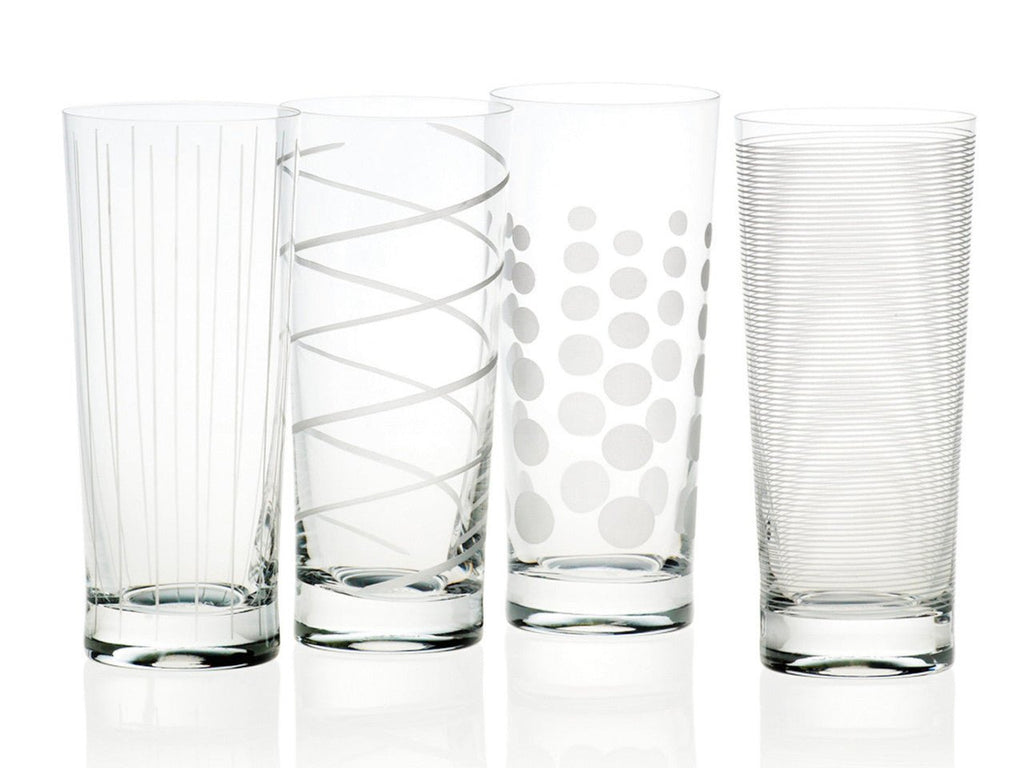Deco Hi Balls Glasses - Set of 4 - Distinctly Living