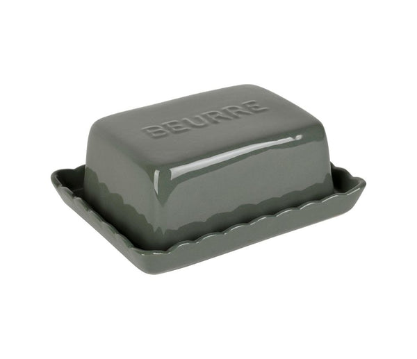 Deep Green French Style Butter Dish - Distinctly Living