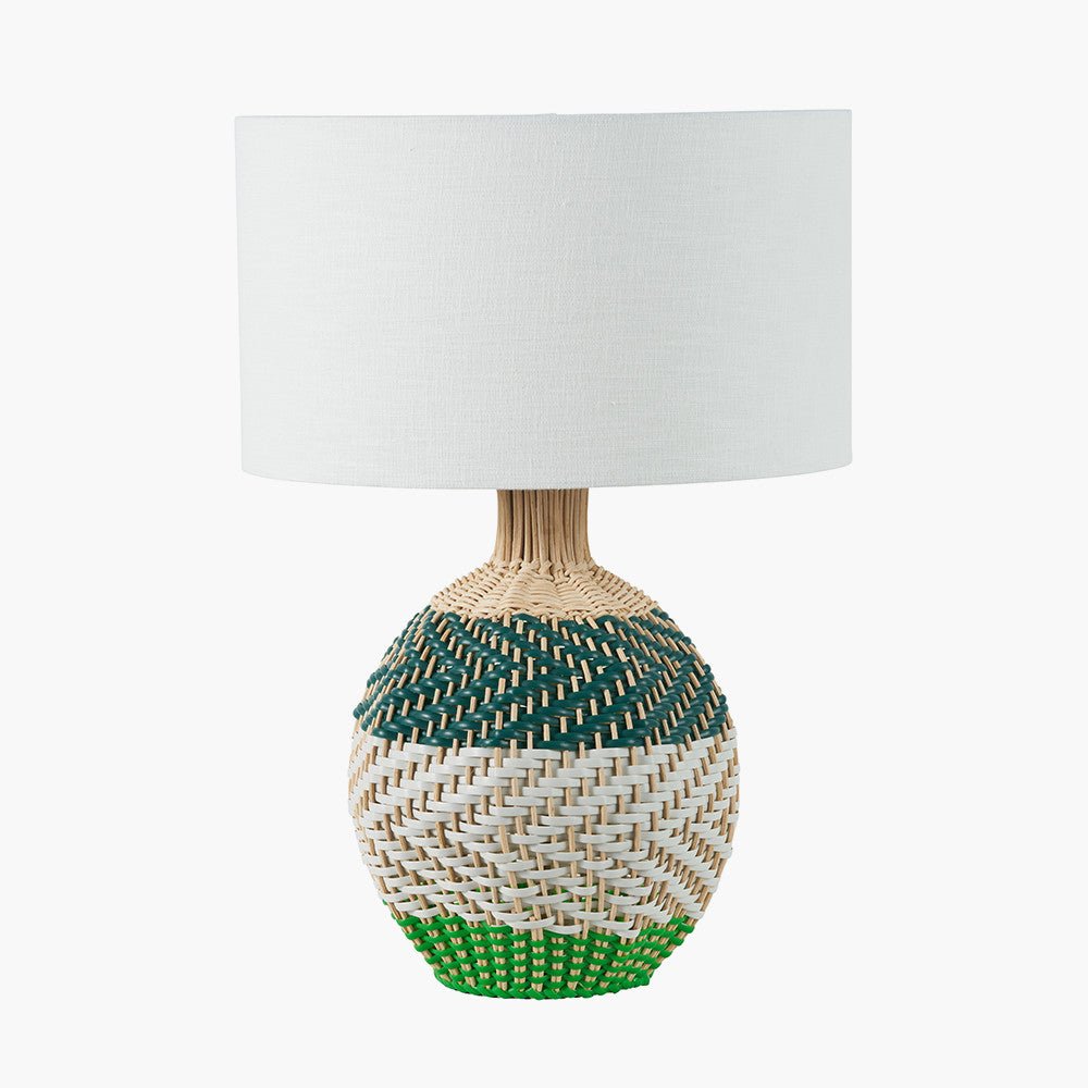 Designers Guild - Rattan Lamp - Various Colours - Distinctly Living