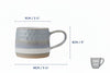 Dimple Stoneware Mug - Grey - Distinctly Living
