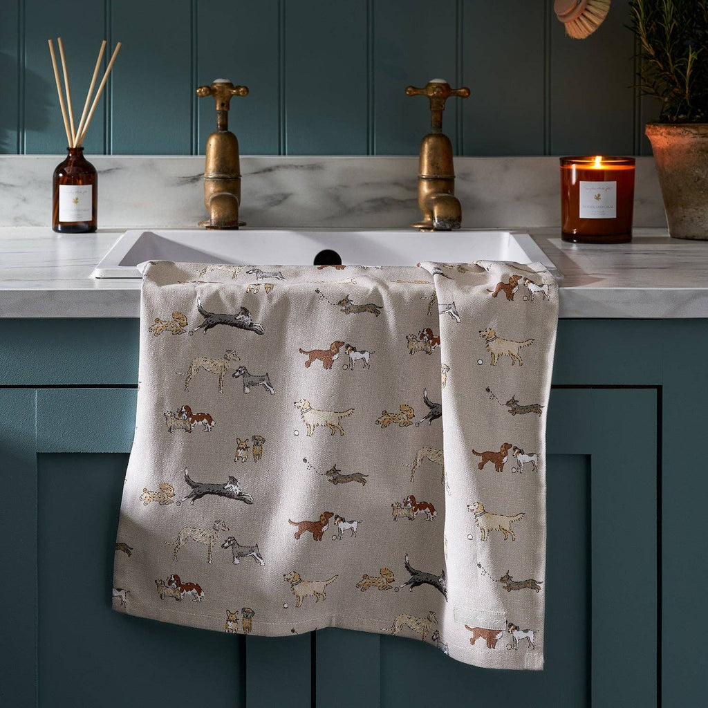 Doggy Daycare Tea Towel - Distinctly Living