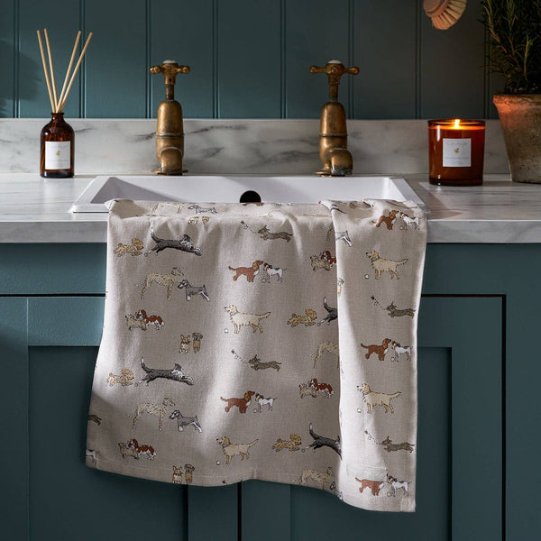 Doggy Daycare Tea Towel - Distinctly Living