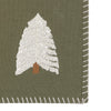 Woodland Embroidered Tree Placemats 4pk