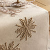 Deco Luxe Snowflake Table Runner