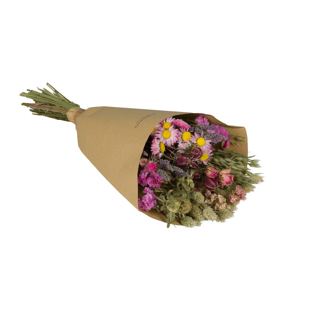 Dried Flowers - Field Bouquet - Pink - Distinctly Living