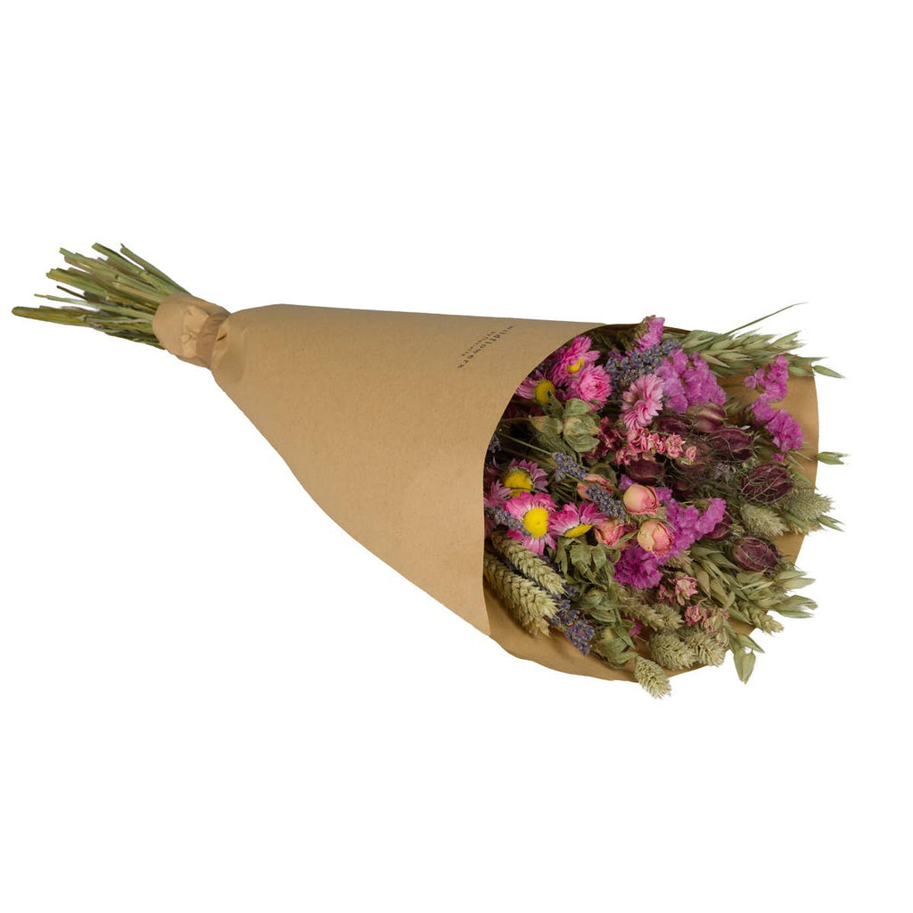Dried Flowers - Field Bouquet - Pink - Distinctly Living