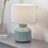 Duck Egg Crackle Effect Table Lamp - Distinctly Living