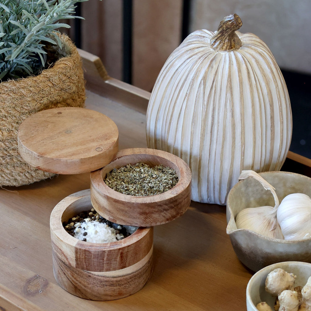 Duo Salt and Pepper sliding Pinch Pots - Distinctly Living