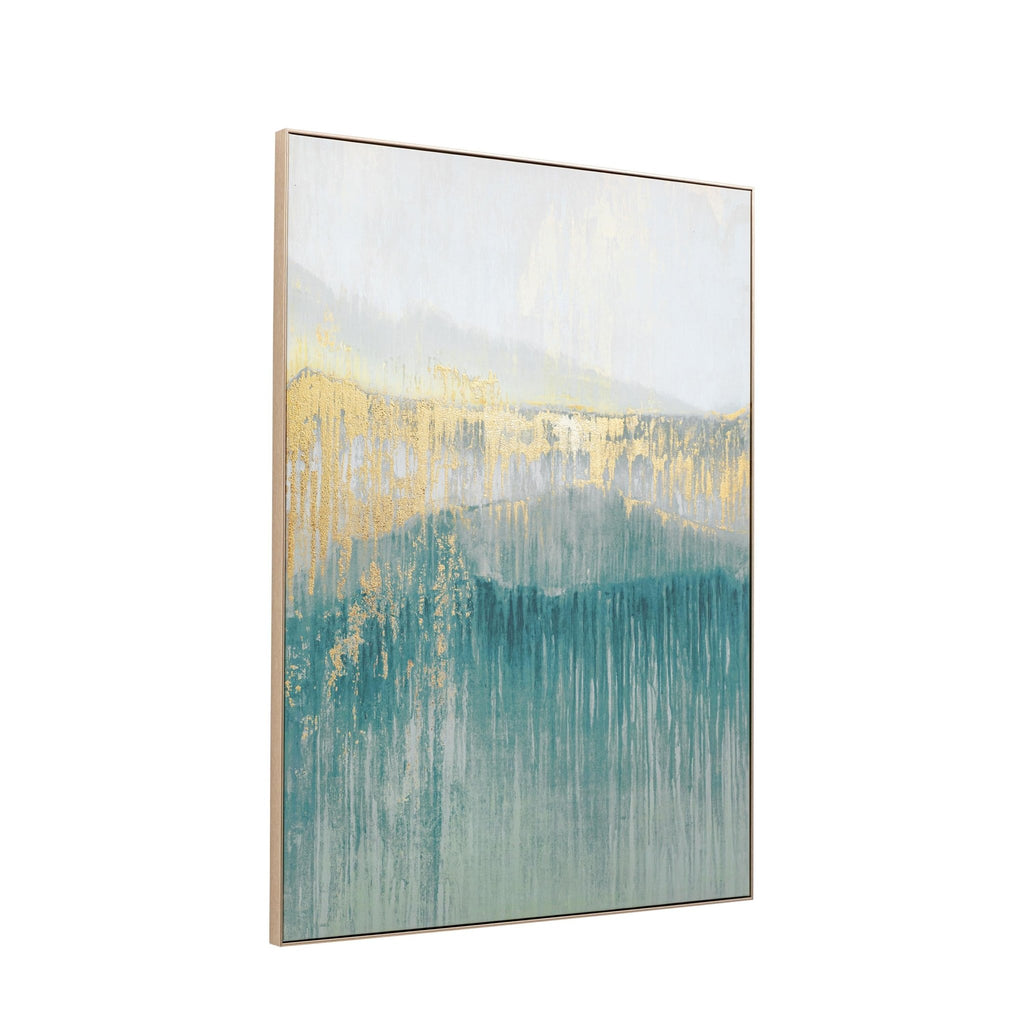 Early Morning Horizon Framed Canvas 900x1200mm - Distinctly Living