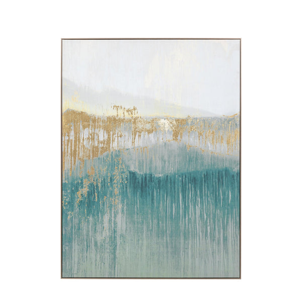 Early Morning Horizon Framed Canvas 900x1200mm - Distinctly Living
