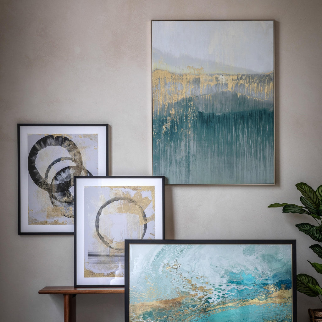 Early Morning Horizon Framed Canvas 900x1200mm - Distinctly Living