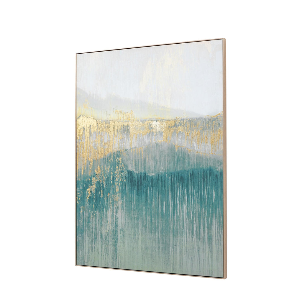 Early Morning Horizon Framed Canvas 900x1200mm - Distinctly Living