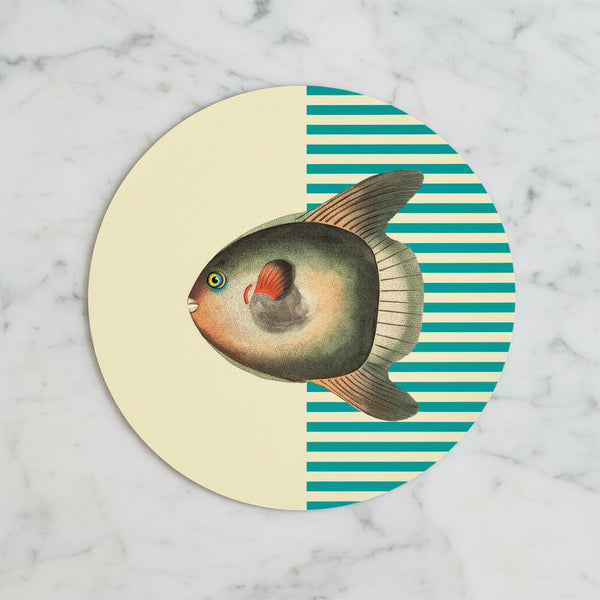 Easy Clean Round Placemat - Splitz - Distinctly Living