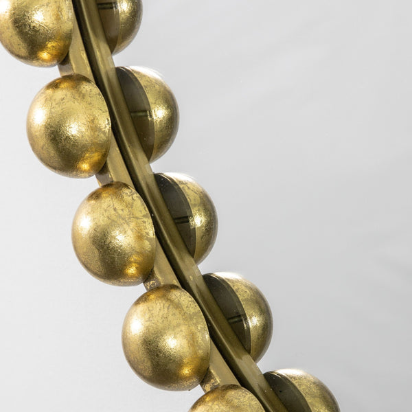 Elva Round Gold Mirror - Distinctly Living