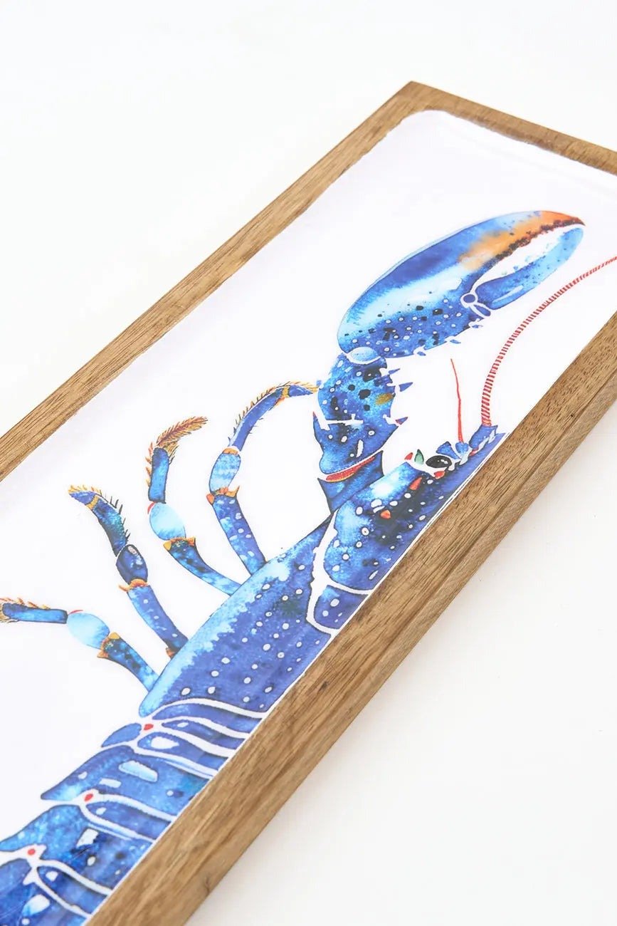 Enameled Wood Lobster Tray - Distinctly Living