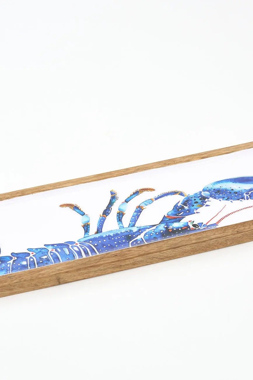 Enameled Wood Lobster Tray - Distinctly Living