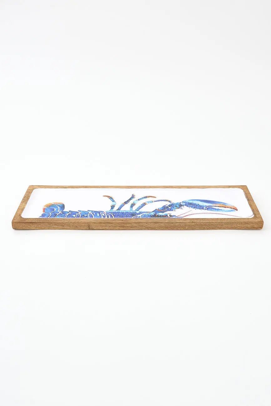 Enameled Wood Lobster Tray - Distinctly Living