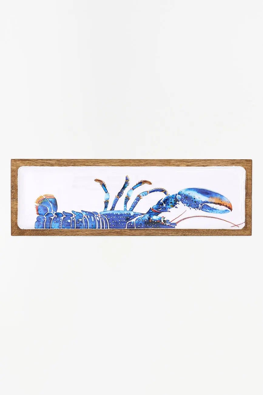 Enameled Wood Lobster Tray - Distinctly Living