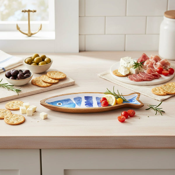 Enamelled Fish Dish - Distinctly Living