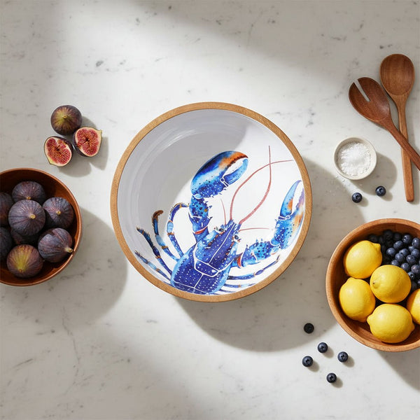 Enamelled Lobster Bowl - Distinctly Living