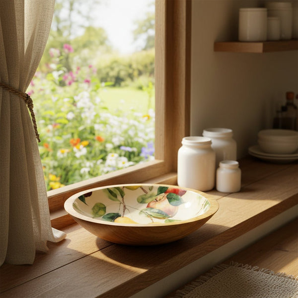 Enammled Bowl - Pears - Distinctly Living