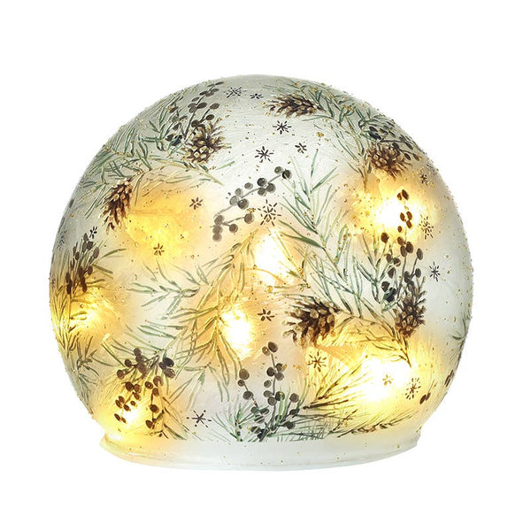 Evergreen Glow LED Glass Dome - Distinctly Living