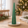 Evergreen & Gold Advent Candle - Distinctly Living